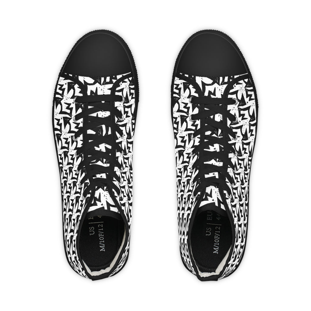 No Wrong Direction: Men's High Top Sneakers
