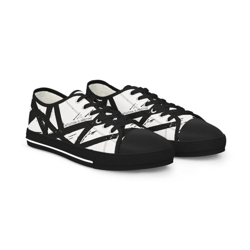 Intuition in Motion: Men's Canvas Sneakers