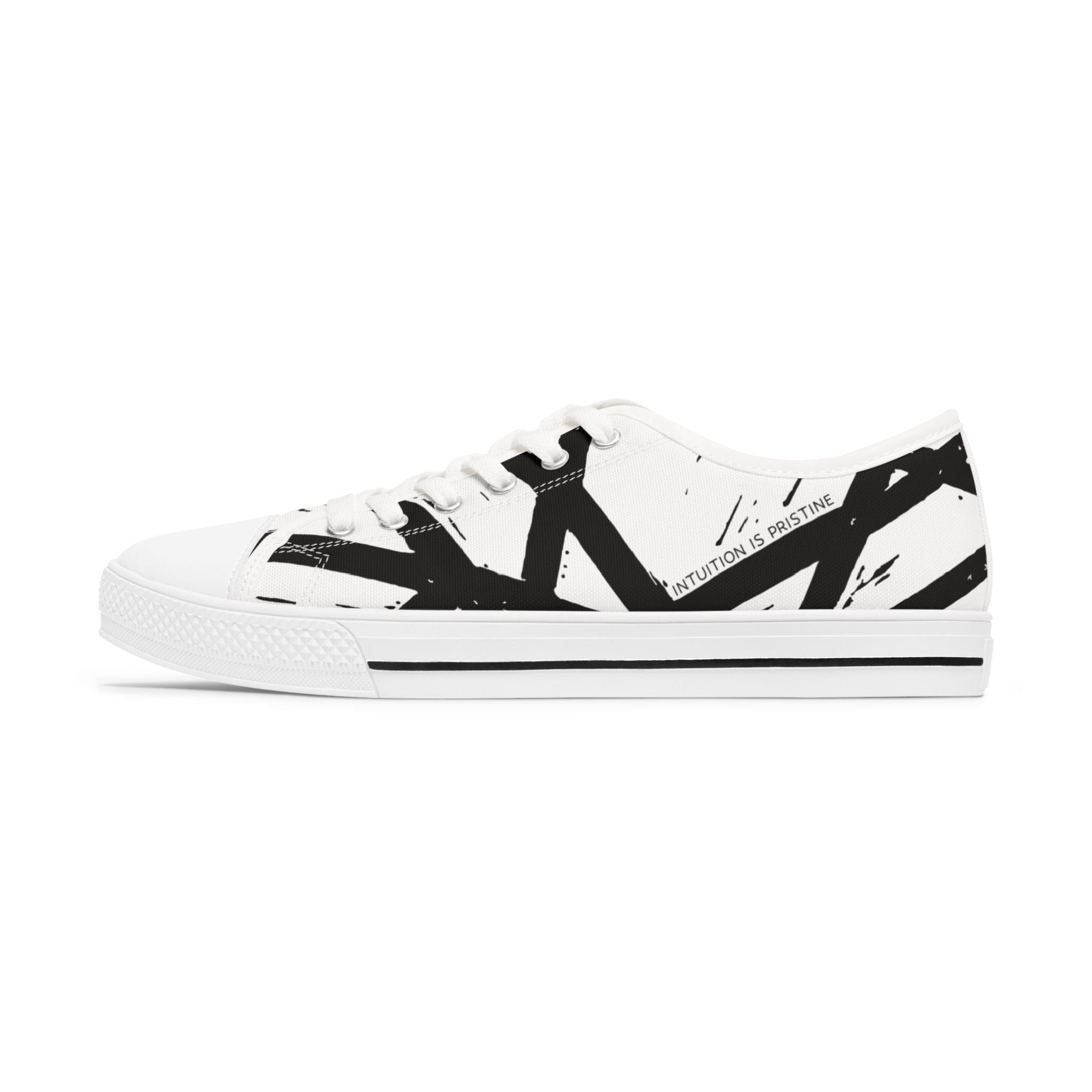 Intuition in Motion: Women's Canvas Sneakers