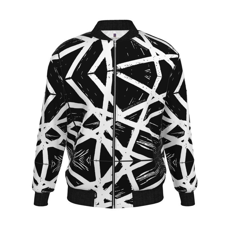 Intuition in Motion: Mens Everyday Bomber Jacket