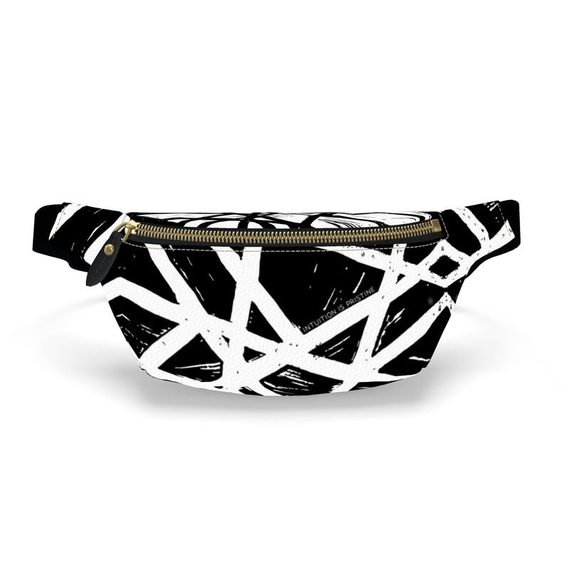 Intuition in Motion: Leather Fanny Pack