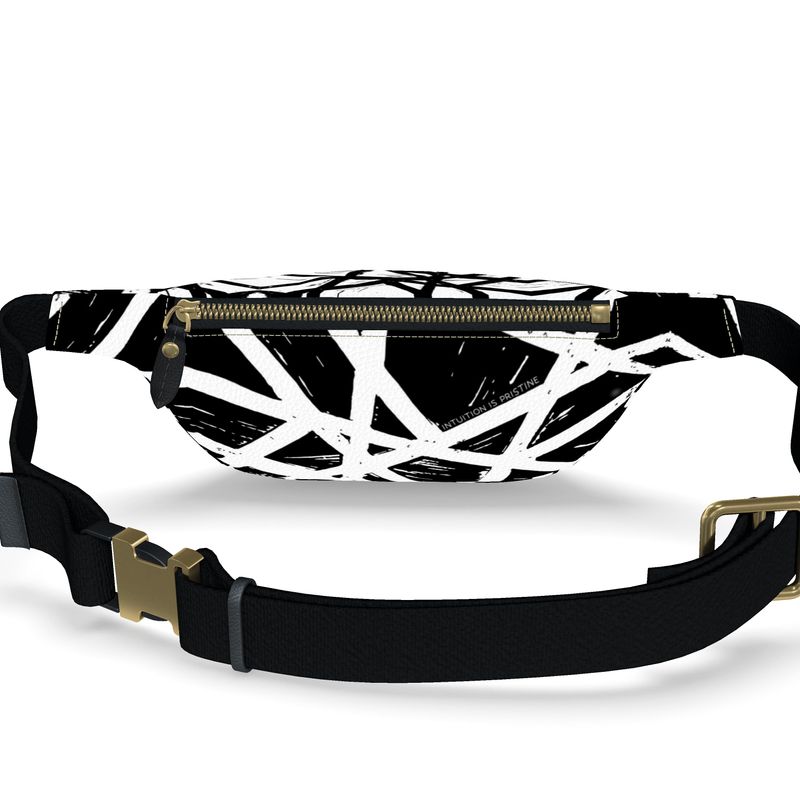 Intuition in Motion: Leather Fanny Pack