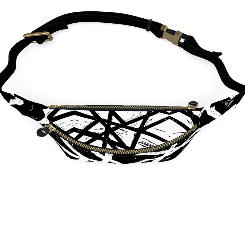 Intuition in Motion: Leather Fanny Pack