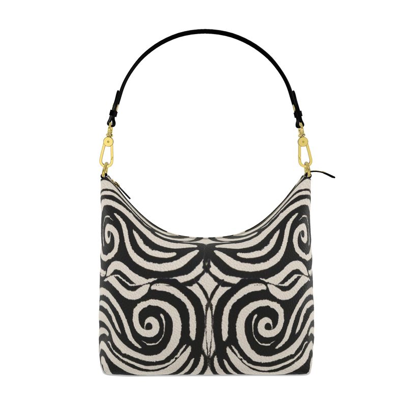 Life is Non-Linear: Square Hobo Bag