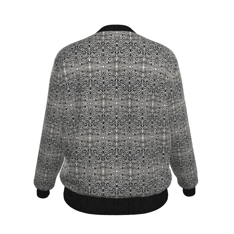 Life is Non-Linear: Women's Legacy Silk Bomber (Reversible)