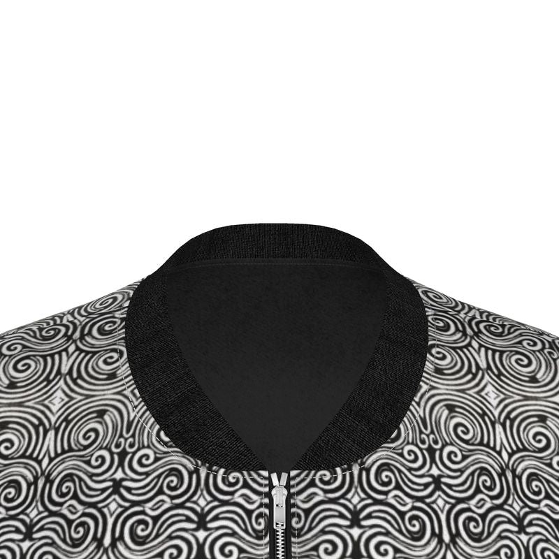 Life is Non-Linear: Women's Legacy Silk Bomber (Reversible)