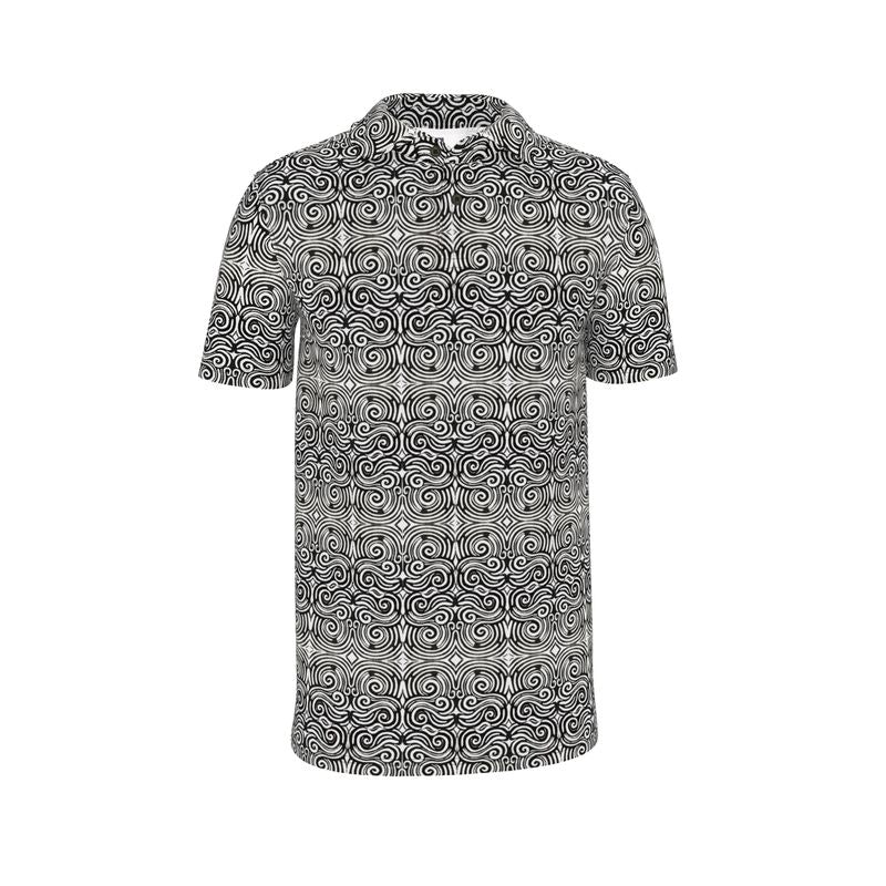 Life is Non-Linear: Men's Polo Shirt