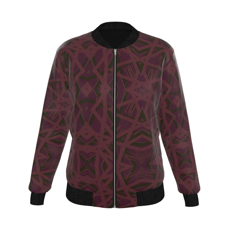Inner North: Women's Legacy Silk Bomber Jacket (Reversible)