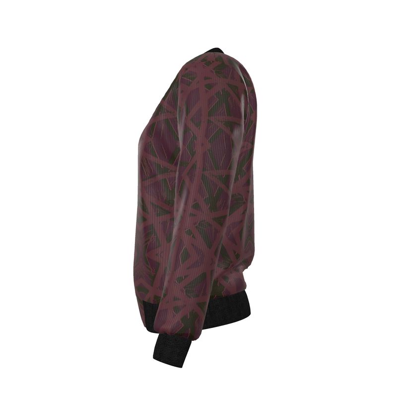 Inner North: Women's Legacy Silk Bomber Jacket (Reversible)