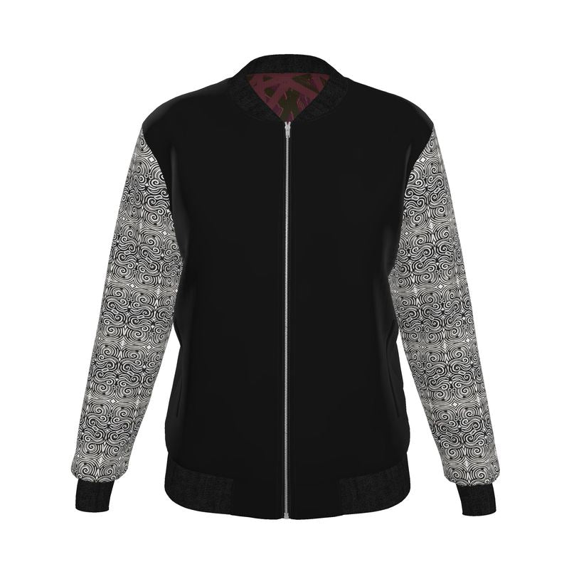 Inner North: Women's Legacy Silk Bomber Jacket (Reversible)