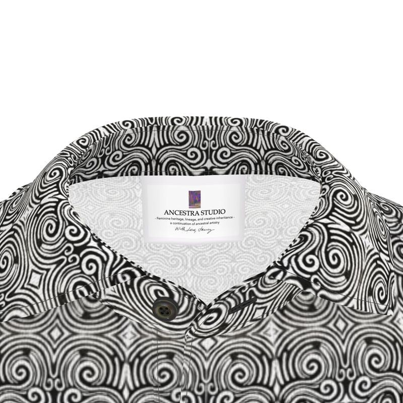 Life is Non-Linear: Men's Golf Polo (Small Print)