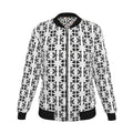 No Wrong Direction: Women's Silk Bomber Jacket (Reversible)