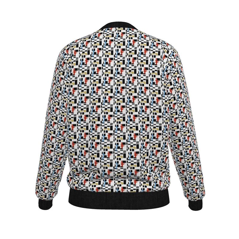 No Wrong Direction: Women's Silk Bomber Jacket (Reversible)