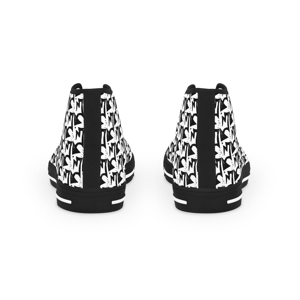 No Wrong Direction: Men's High Top Sneakers