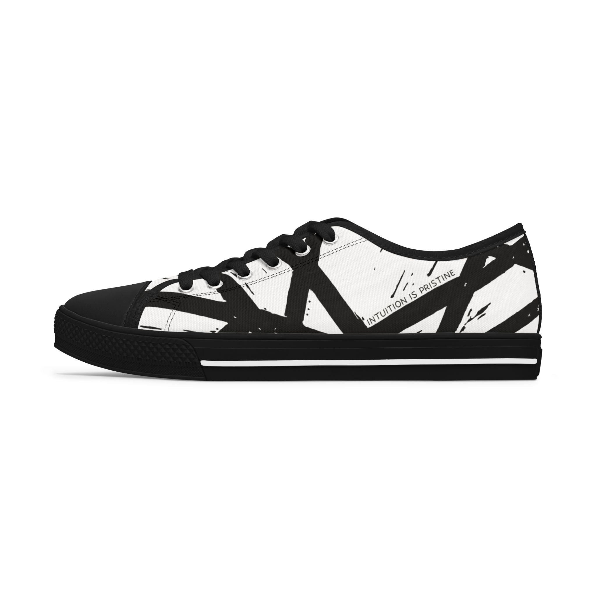 Intuition in Motion: Women's Canvas Sneakers