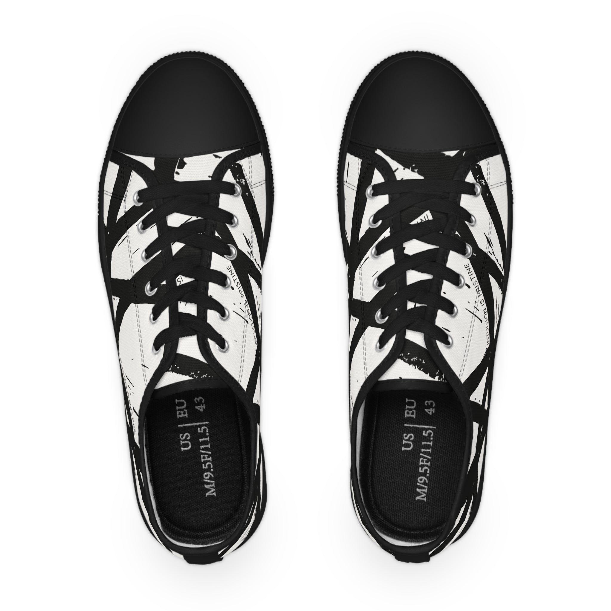 Intuition in Motion: Men's Canvas Sneakers