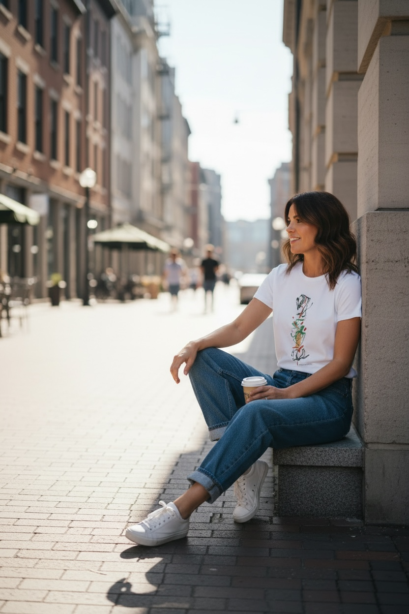 Life in Balance: Women's T-Shirt